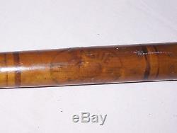 36 inch Vintage Antique LEAGUE MODEL 4 Ring Baseball Bat Artifact