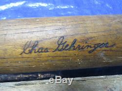 4 Vintage Signed Full Sized Baseball Bats Eddie Joost, Pete Rose, Chas Gehringer