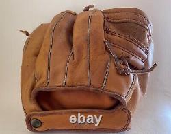 4 items Eddie Mathews signed pro-used bat, baseball, vintage new glove, card