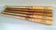 (5) Vintage Youth Baseball Bats Hank Aaron Ted Williams Roger Maris Griffey Jr