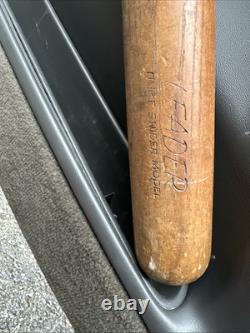 50's Hillerich & Bradsby Vintage Louisville Bat No. 9 Leader Duke Snider Model