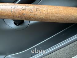50's Hillerich & Bradsby Vintage Louisville Bat No. 9 Leader Duke Snider Model