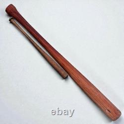 61 HUGE Vintage Wood Baseball Bat Trade Sign Sporting Goods Store Advertising