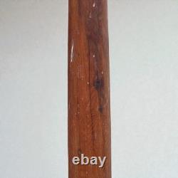 61 HUGE Vintage Wood Baseball Bat Trade Sign Sporting Goods Store Advertising