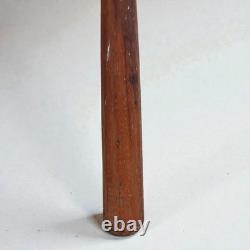61 HUGE Vintage Wood Baseball Bat Trade Sign Sporting Goods Store Advertising
