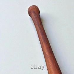61 HUGE Vintage Wood Baseball Bat Trade Sign Sporting Goods Store Advertising
