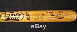 90s ROBIN YOUNT Signed Slugger BAT Baseball hof auto Milwaukee Brewers Team vtg
