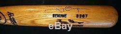 90s TONY GWYNN Signed BAT Baseball single hof auto Sand Diego Padres Team vtg