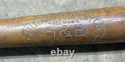 A16 Vtg 34 H&B NO 8 JIMMIE FOXX CHAMPION MODEL HILLERICH BRADSBY Baseball Bat