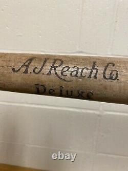 AJ REACH Co Deluxe No N15G Model A2 VINTAGE Wood BASEBALL BAT 32