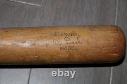 ANTIQUE 1940s MCLAUGHLIN MILLARD ADIRONDACK AL DARK BASEBALL BAT NO 262 RARE