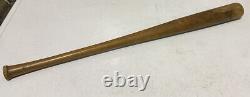 ANTIQUE Vtg 20s 30s 34 GLOBE ROCKET BRAND Boston Mass Wood Baseball Bat Scarce