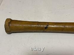 ANTIQUE Vtg 20s 30s 34 GLOBE ROCKET BRAND Boston Mass Wood Baseball Bat Scarce