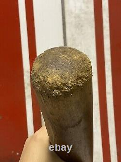 ANTIQUE Vtg 20s 30s 34 GLOBE ROCKET BRAND Boston Mass Wood Baseball Bat Scarce