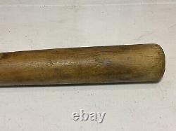 ANTIQUE Vtg 20s 30s 34 GLOBE ROCKET BRAND Boston Mass Wood Baseball Bat Scarce