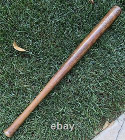 AWESOME Vintage 1902 J. H. HILLERICH & SON Antique PATENT No 716541 Baseball Bat