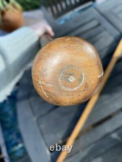 AWESOME Vintage 1902 J. H. HILLERICH & SON Antique PATENT No 716541 Baseball Bat