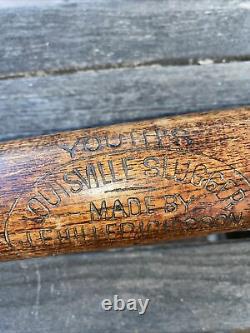 AWESOME Vintage 1902 J. H. HILLERICH & SON Antique PATENT No 716541 Baseball Bat