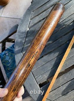 AWESOME Vintage 1902 J. H. HILLERICH & SON Antique PATENT No 716541 Baseball Bat