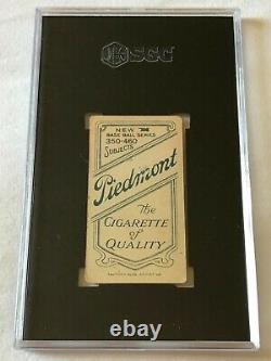 Admiral Schlei Batting 1911 T206 Piedmont Cigarettes Vintage Tobacco Card Sgc 1