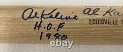 Al Kaline Signed Baseball Bat H&B Louisville Vintage Little League HOF Auto BAS