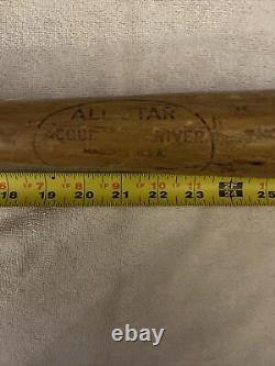 All Star Stan Musial Model Genuine Authentic Vintage Baseball Bat Rare