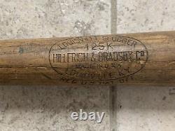 Amazing Babe Ruth H&B Vintage 125 Baseball Bat New York Yankees HOF Circa 1920s