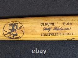 Andy Etchebarren Signed Bicentennial Model Vtg Baseball Bat H&B Game Used MLB