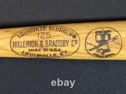 Andy Etchebarren Signed Bicentennial Model Vtg Baseball Bat H&B Game Used MLB