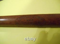 AntIque Official-Playground Hickory Loisville Slugger P. G. H. Baseball Bat