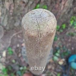 Antique 1890s/Early 1900s Narrow Barreled Handmade Town Ball 30½ Baseball Bat