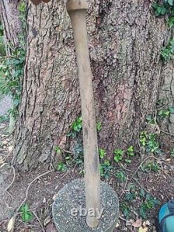 Antique 1890s/Early 1900s Narrow Barreled Handmade Town Ball 30½ Baseball Bat