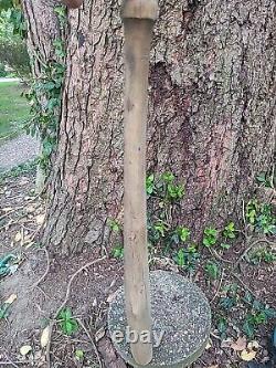 Antique 1890s/Early 1900s Narrow Barreled Handmade Town Ball 30½ Baseball Bat