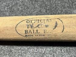 Antique 1909 Ty Cobb Official Ball Bat Baseball Bat 25.75 Detroit Tigers Vtg