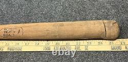 Antique 1909 Ty Cobb Official Ball Bat Baseball Bat 25.75 Detroit Tigers Vtg