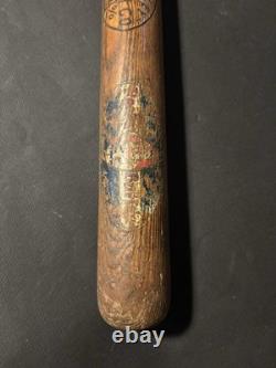 Antique 1910's Reach Burley. 9/0 Decal Baseball Bat