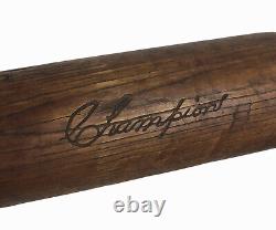Antique 1910s-1930s HILLERICH & BRADSBY CHAMPION No. 8 Baseball Bat Vintage