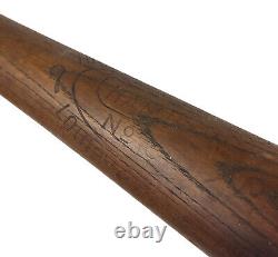 Antique 1910s-1930s HILLERICH & BRADSBY CHAMPION No. 8 Baseball Bat Vintage