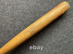 Antique 1910s 20s Spalding Model 125 S Wood Baseball Bat 33.5 Dead Ball Era VTG