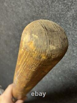 Antique 1910s 20s Spalding Model 125 S Wood Baseball Bat 33.5 Dead Ball Era VTG