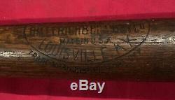 Antique 1917 1921 Louisville Slugger Hank Gowdy Decal Baseball Bat Vintage Old