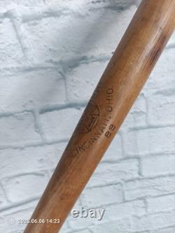 Antique 1920s Goldsmith Model 88 Hickory Playground Wood Baseball Bat 32 Vtg Antique 1920s Goldsmith Model 88 Hickory Playground Wood Baseball Bat 32 Vtg