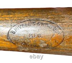 Antique 1930's Shivell's Swing Boy Falls Pennsylvania 35 Baseball Bat Vintage