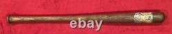 Antique 1950's Mickey Mantle NY Yankees Decal Baseball Bat Vintage Early Old