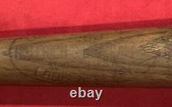 Antique 1950's Mickey Mantle NY Yankees Decal Baseball Bat Vintage Early Old