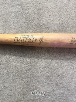 Antique 34 Wood Hanna Batrite Bat 1940's/early 1950's Ryan Style No. WTAS Pro Antique 34 Wood Hanna Batrite Bat 1940's/early 1950's Ryan Style No. WTAS Pro