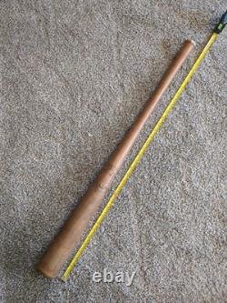 Antique Baseball Bat Leavitt Mfg. Co. GILL Urbana ILL USA 35 VTG Circa 1920's
