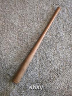 Antique Baseball Bat Leavitt Mfg. Co. GILL Urbana ILL USA 35 VTG Circa 1920's