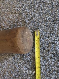 Antique Baseball Bat Leavitt Mfg. Co. GILL Urbana ILL USA 35 VTG Circa 1920's