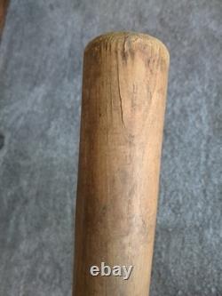 Antique Baseball Bat Leavitt Mfg. Co. GILL Urbana ILL USA 35 VTG Circa 1920's